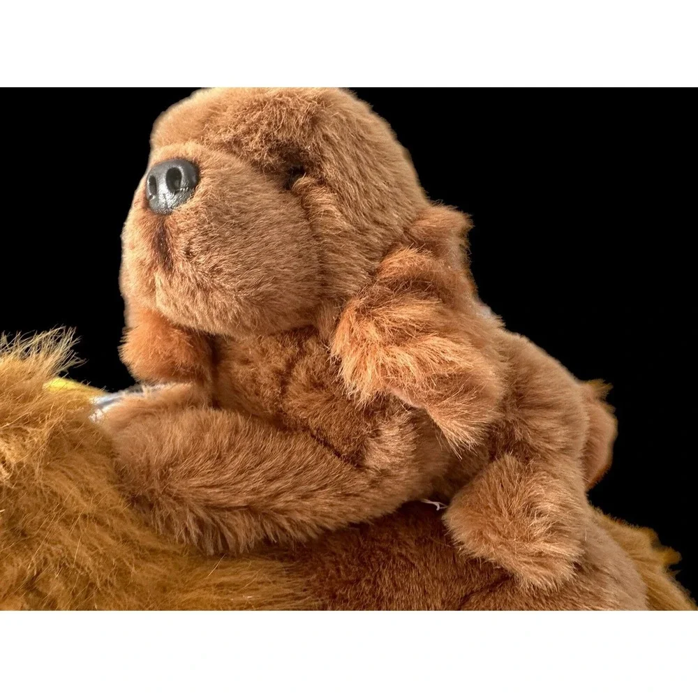 Realistic Cocker Spaniel Plush Dog Pup Set 15